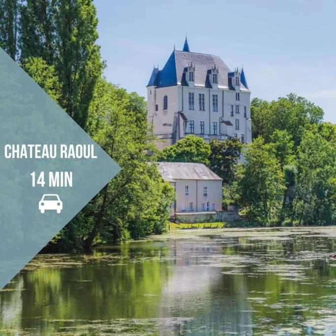 Le Beaumont • La Belle Campagne • La Plenitude Villa Déols Eksteriør bilde